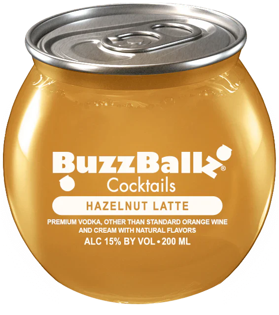 Buzzballz Hazelnut Latte 200ml