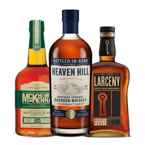 Buy Henry McKenna, Heaven Hill & Larceny Barrel Proof 3PK Bundle Online -Craft City