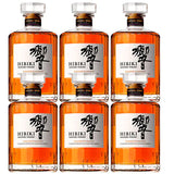 Hibiki Japanese Harmony Whisky 6 Pack Bundle 750ml