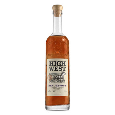 Buy High West Rye Whiskey Rendezvous Rye 92 750ML Online -Craft City
