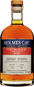 Buy Holmes Cay Single Cask Rum 'Trinidad - Ten Cane 2012 - 11 Year' Online -Craft City