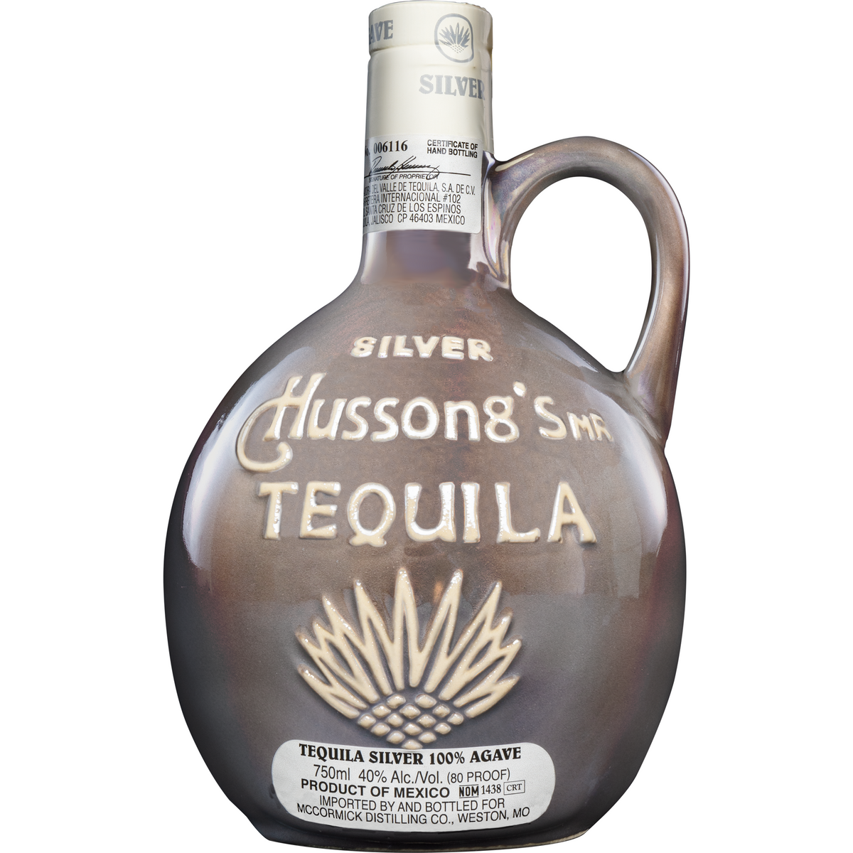 Hussong's Silver Tequila 750ml