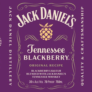 Buy Jack Daniel's Blackberry Tennessee Whiskey Online -Craft City