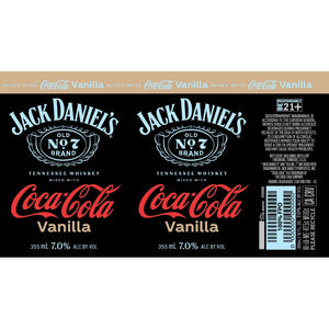 Buy Jack Daniels Coca Cola Vanilla Canned Cocktail Online -Craft City