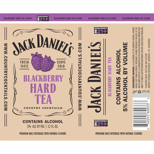 Buy Jack Daniel'•s Country Cocktails Blackberry Hard Tea Online -Craft City