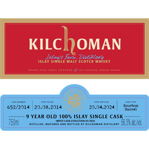 Buy Kilchoman 9 Year Old ImpEx Cask Evolution 03/2024 Online -Craft City