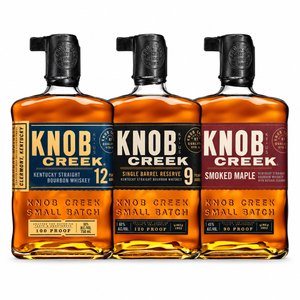 Buy Knob Creek 12 Year, Single Barrel Reserve & Smoked Maple 3PK Bundle Online -Craft City