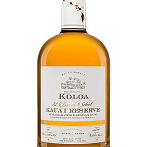 Buy Koloa Kaua'i Reserve Aged Hawaiian Rum Online -Craft City