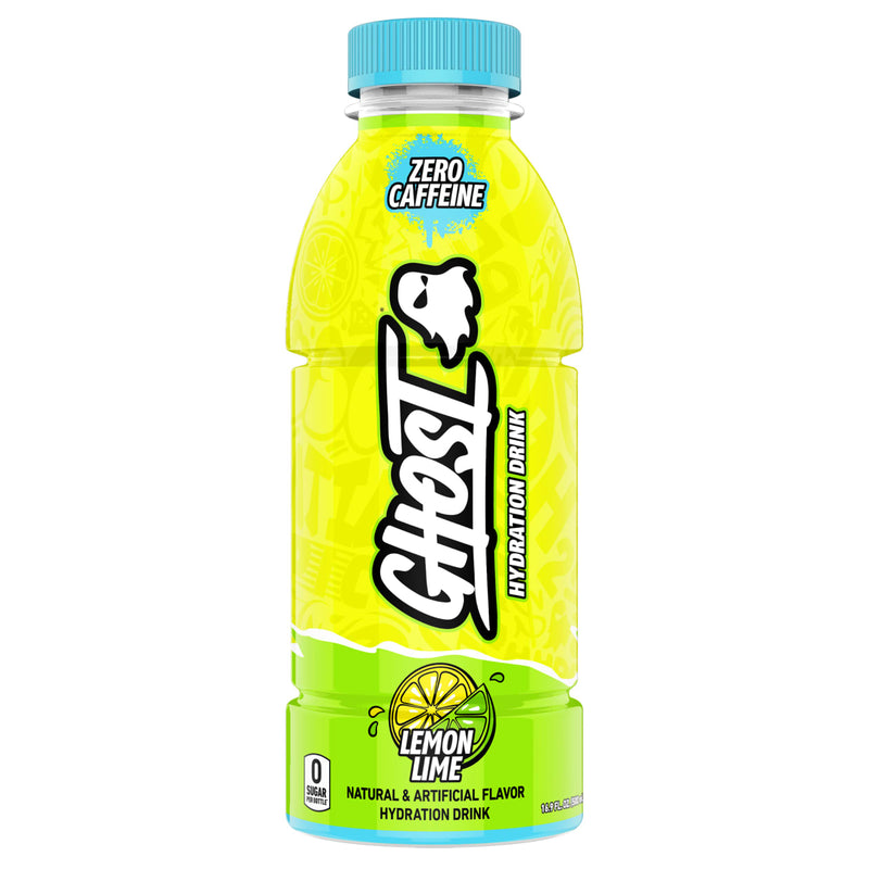 Ghost Hydration Lemon Lime 12 Pack (16.9 oz Bottles)
