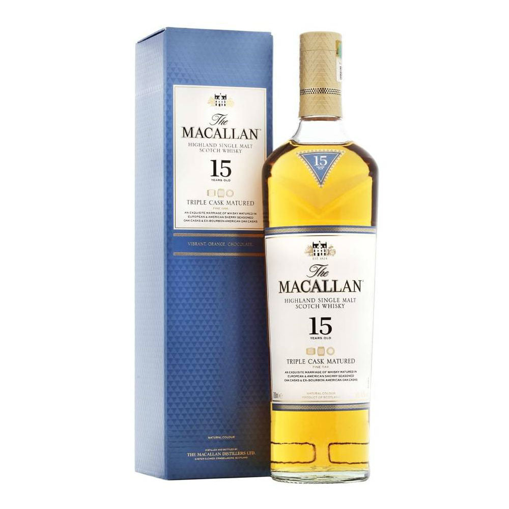 The Macallan 15 Year Old Triple Cask Matured