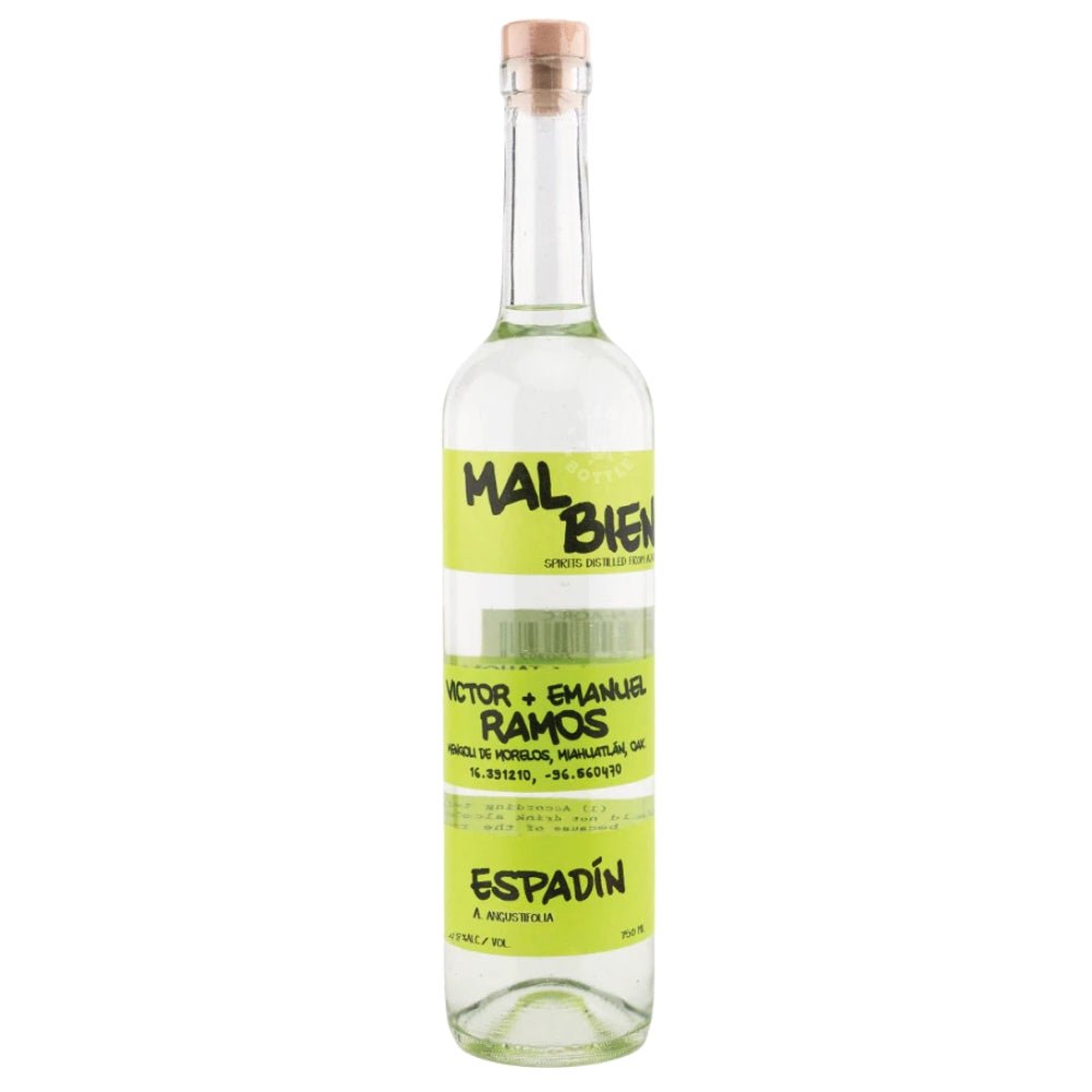 Buy Mal Bien Green Tape Espadín (Ramos) Mezcal Online -Craft City