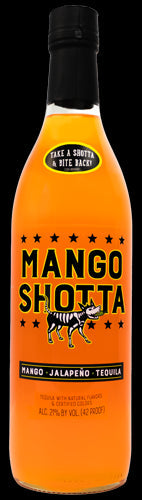 mango shotta tequila 750ml