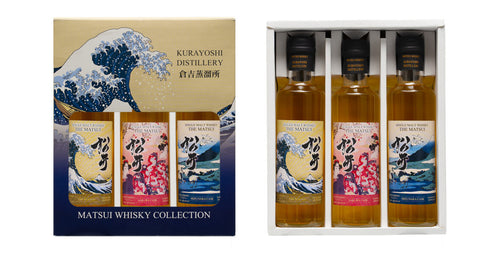 Buy Matsui 3-Pack Gift Set Sakura/Mizunara/Peated Online -Craft City