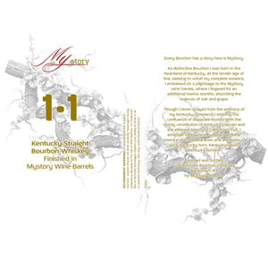 Buy MyStory 1:1 Bourbon Finished in Mystory Wine Barrels Online -Craft City