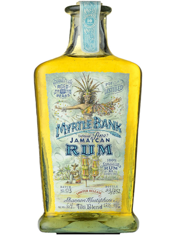 Buy Myrtle Bank 10 Year Shannon Mus's Tiki Blend Jamaican Rum Online -Craft City