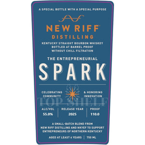 Buy New Riff The Entrepreneurial Spark Bourbon Online -Craft City
