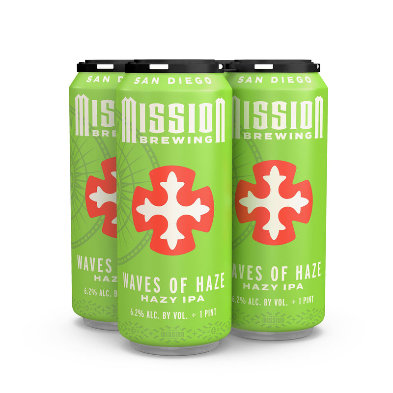 Mission Hazy IPA 6x 4 Pack (16 oz Cans)