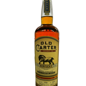 Buy Old Carter Barrel Strength Straight American Whiskey Batch 1 Online -Craft City