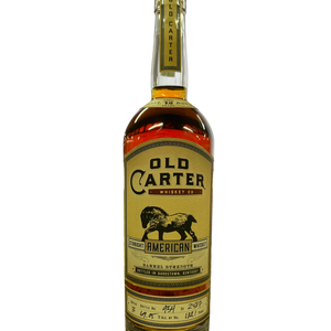 Buy Old Carter Straight Bourbon Whiskey Batch 3 Online -Craft City