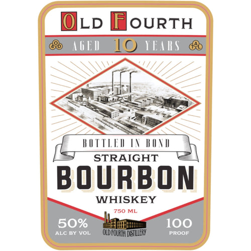 Buy Old Fourth 10 Year Old Bottled in Bond Bourbon Online -Craft City