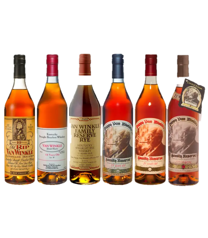 Buy Pappy Van Winkle Family Lineup 6PK Whiskey Bundle Online -Craft City