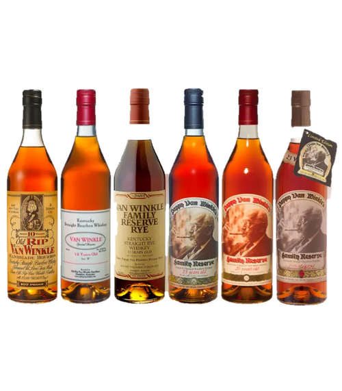 Buy Pappy Van Winkle Family Lineup 6PK Whiskey Bundle Online -Craft City