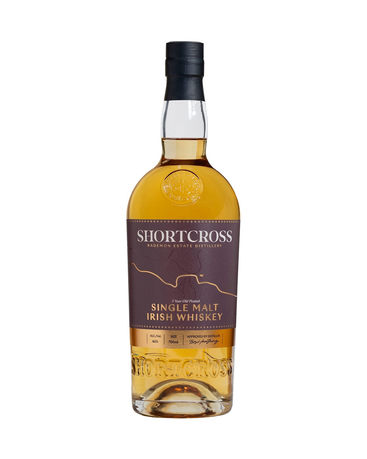 Shortcross 5 Year Peated Single Malt Whiskey