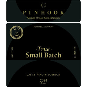Buy Pinhook True Small Batch Cask Strength Bourbon 2024 Release Online -Craft City