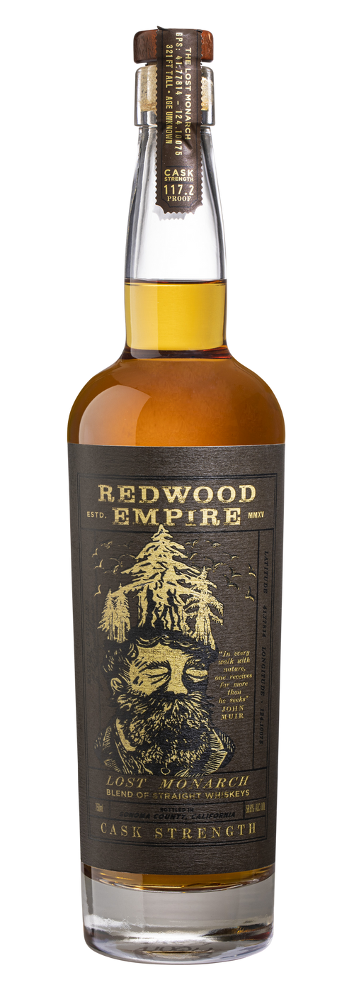Buy Redwood Empire Whiskey Cask Strength Lost Monarch 750 Online -Craft City