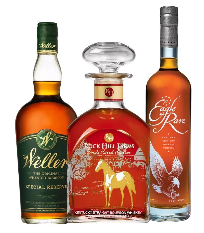 Buy Rock Hill Farms, Weller Special Reserve & Eagle Rare 10 Year 3PK Bourbon Bundle Online -Craft City
