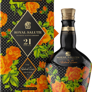 Buy Royal Salute 21 Year Old Richard Quinn Orange Edition II Online -Craft City