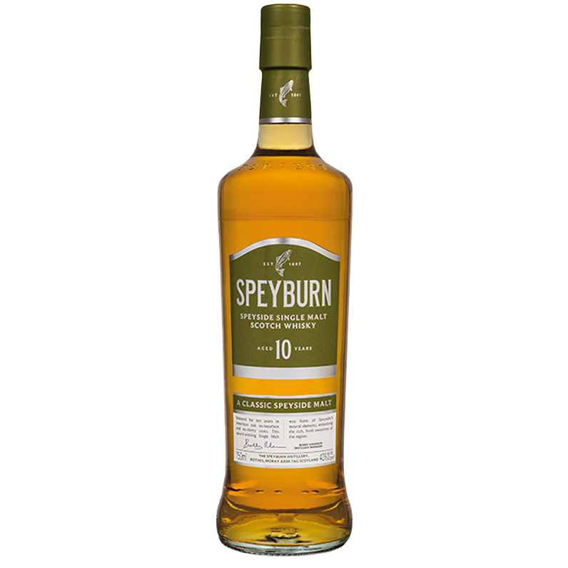 Speyburn 10 Year Old Scotch Whisky 750ml