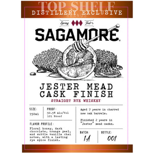 Buy Sagamore Jester Mead Cask Finish Rye Whiskey Online -Craft City