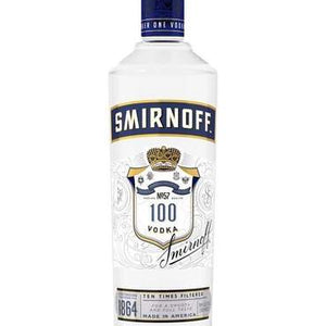 Buy Smirnoff 100 Proof Vodka Online -Craft City
