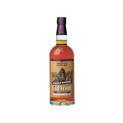 Buy Smooth Ambler Straight Rye Whiskey Old Scout Rye Single Barrel 3 Yr 117.8 750ML Online -Craft City