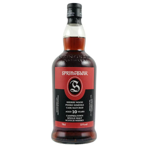 Buy Springbank 10 Year Old Pedro Ximenez Cask Matured Scotch Whisky Online -Craft City