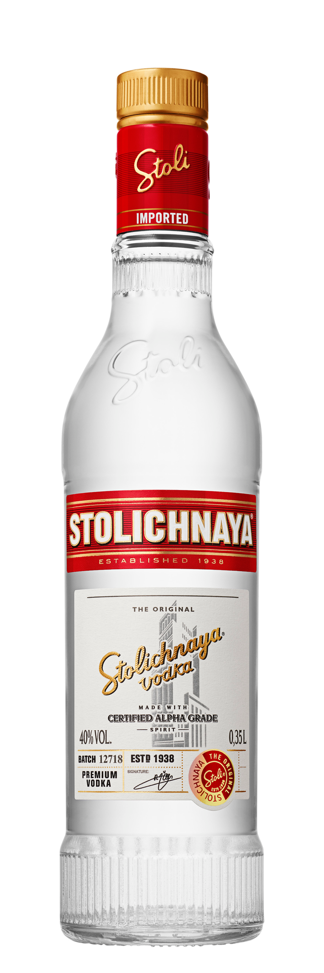 Stoli Vodka 80 375ML – Booze City