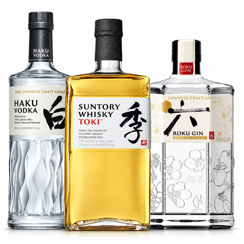 Buy Suntory Toki Whisky, Haku Vodka & Roku Gin 3PK Bundle Online -Craft City