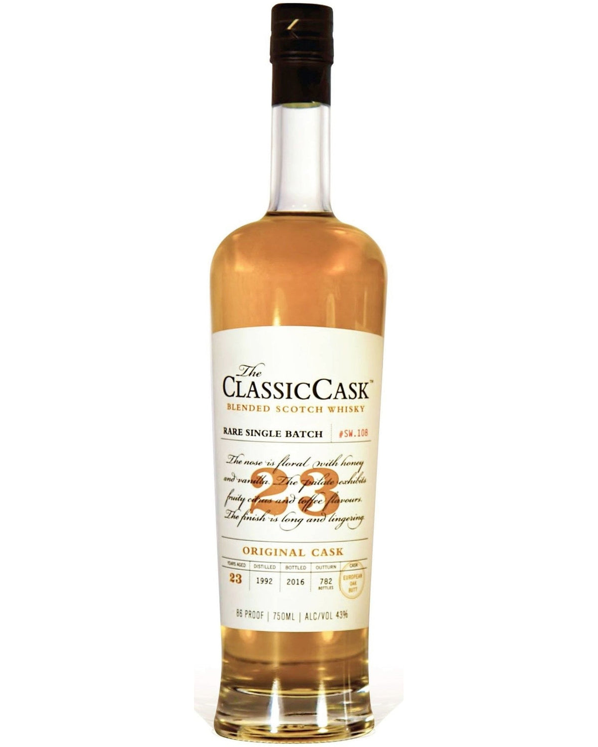 Buy The Classic Cask 23 Year Original Cask Single Malt Scotch Online -Craft City