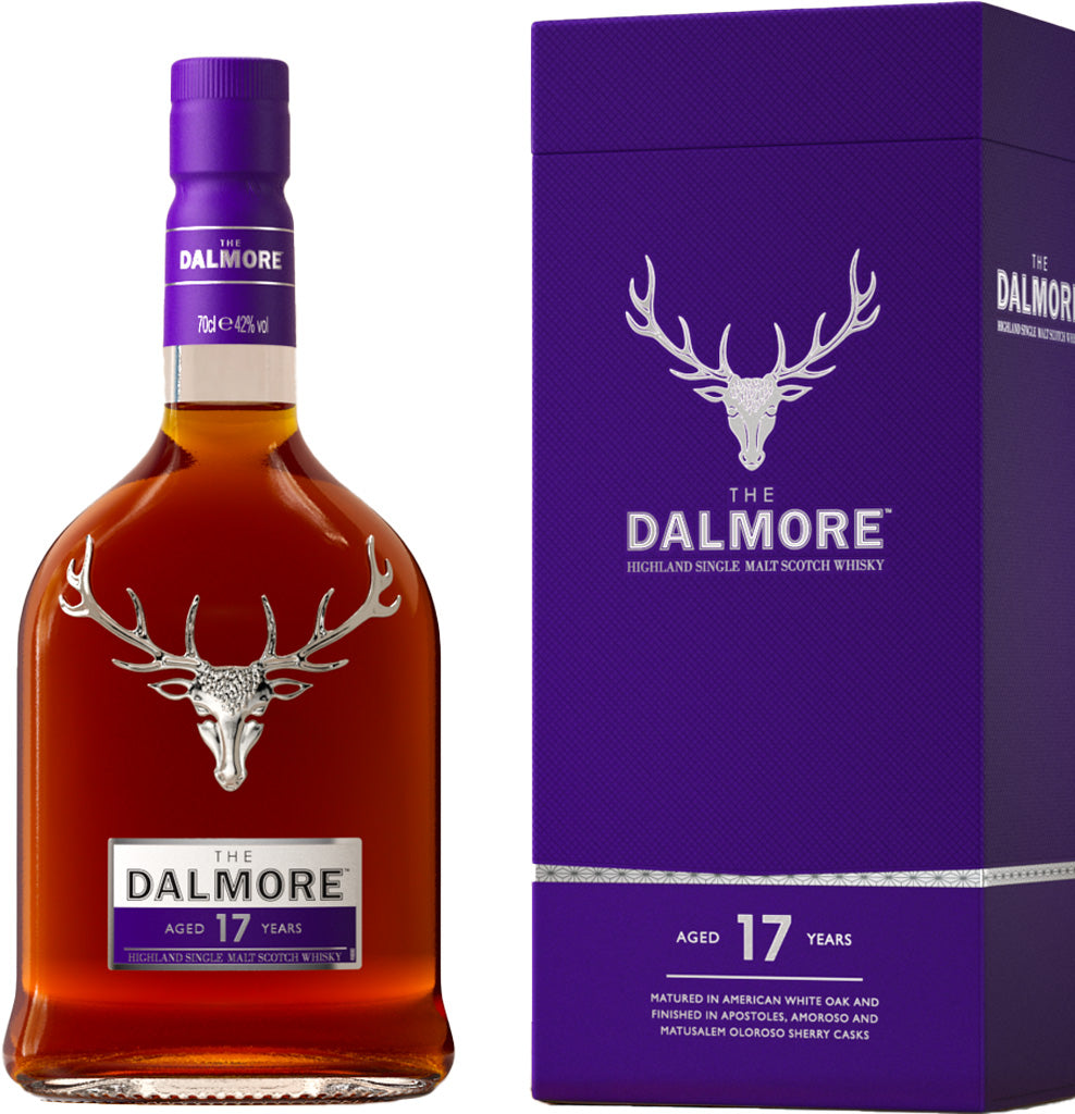 The Dalmore 17 Year Highland Single Malt Scotch Whisky 750ml bottle