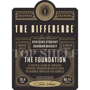 Buy The Difference Chapter 1: The Foundation Bourbon Online -Craft City