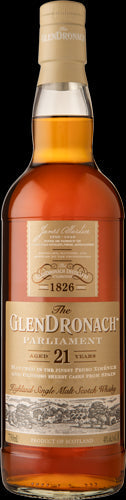 the glendronach single malt scotch whisky original aged 21 years 750ml