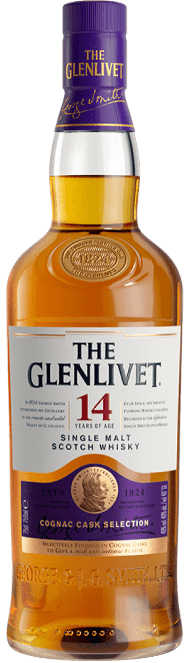 Buy The Glenlivet 14 Year Old Cognac Cask Finish Online -Craft City