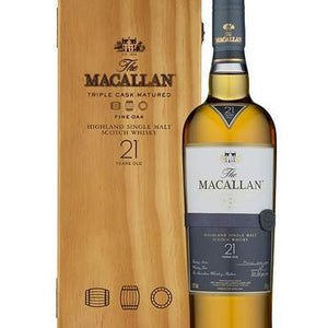 Buy The Macallan Fine Oak 21 Year Old Scotch Whisky Online -Craft City