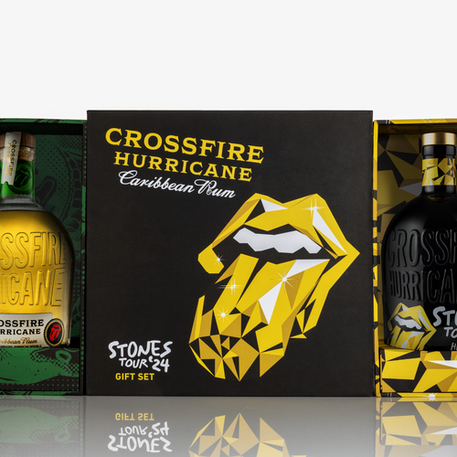 Buy The Rolling Stones Crossfire Hurricane Rum Hackney Diamonds Edition (2x700ml) Online -Craft City