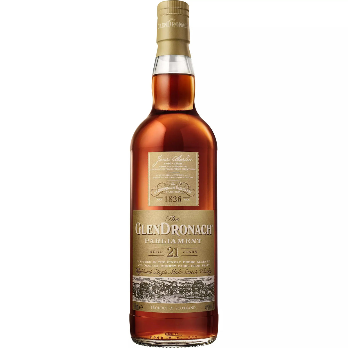 The GlenDronach® 21 Year Old Parliament 750ml