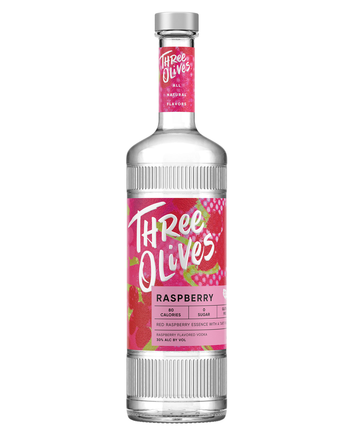 Buy Three Olives Vodka Raspberry New Pack 1L Online -Craft City