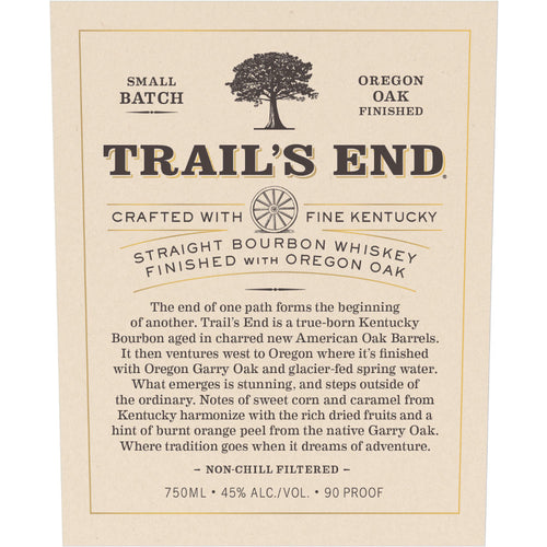Buy Trailôs End Straight Bourbon Finished With Oregon Oak Online -Craft City