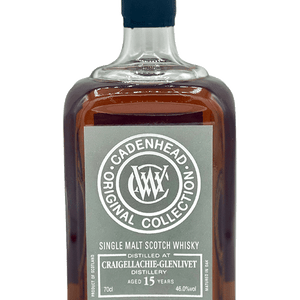 Buy WM Cadenhead Craigellachie Glenlivet 15Yr Online -Craft City