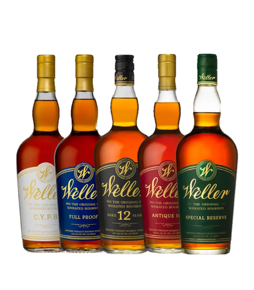 Buy W.L. Weller Wheated Bourbon 5PK Bundle Online -Craft City
